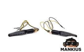 Universalūs posūkiai INDICATOR BLACK, CLEAR LENS, 9 LEDS