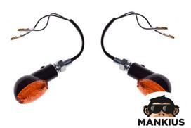 Universalūs posūkiai, BLACK, AMBER LENS, LED, BLACK