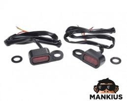 MINI Universalūs LED posūkiai LIGHT FOR HARLEY BLACK