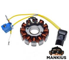 Generatorius 12 COILS PIAGGIO 125/250