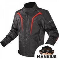 Motociklininko striukė  LS2 SEPANG MAN BLACK GREY RED 3XL