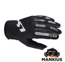 LS2 BEND  Vyriškos pirštinės BLACK GREY XXL