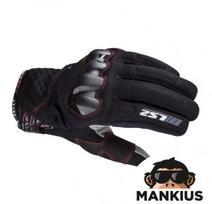 LS2 CHAKI Vyriškos pirštinės BLACK L