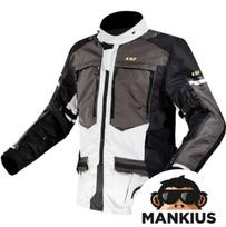 LS2 NORWAY Motociklininko striukė BLACK GREY YELL. M