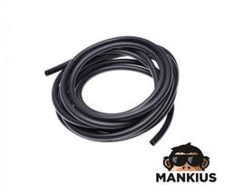 Kuro šlangute, DIA. 6mm, BLACK, 5 METRES