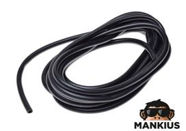Kuro šlangute, DIA. 6mm, BLACK, 5 METRES