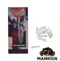 Lemputės 12V 1.2W T5 W2x4.6d 10 PCS PACK TAKO