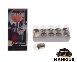 Lemputės 12V 5W R5W BA15S 10PCS PACK TAKO