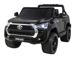 Vaikiškas elektromobilis Toyota Hilux Juodas