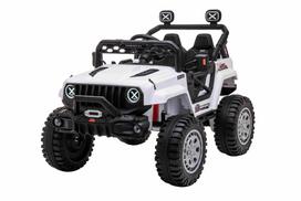 Vaikiškas elektromobilis Džipas OFF ROAD Speed Baltas