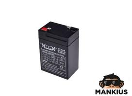 Akumuliatorius, GEL 4,5Ah WM MOTOR 6 VOLT OT4,5-6 FOR UPS AND TOYS