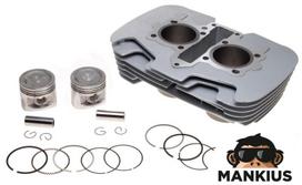 Cilindro komplektas, Grupė 250 CCM 2 PISTONS JIALING 4T