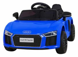 Vaikiškas elektromobilis Audi R8 Mėlynas