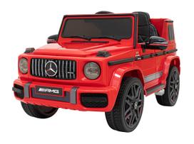Vaikiškas elektromobilis Mercedes G63 Raudonas