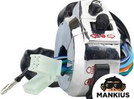 Jungiklių komplektas, LEFT HANDLEBAR KINROAD XT50Q