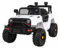 Elektromobilis vaikams Jeep Dark Night Baltas
