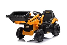 Elektromobilis vaikams Ekskavatorius JCB Geltonas