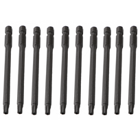 Antgalis smūginis TORX su kiauryme 1/4" (6.3mm), 10vnt.