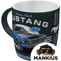 Puodelis FORD MUSTANG MACH I BLUE 43090