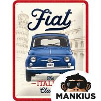 Skardinis ženkliukas 15X20 FIAT 500 CLASSIC 26278
