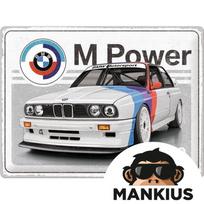 Skardinis ženkliukas 30x40 BMW M-POWER E30 SPORT 23352