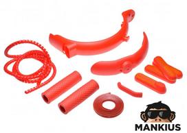 DECORATIVE SET FOR XIAOMI M365/PRO RED