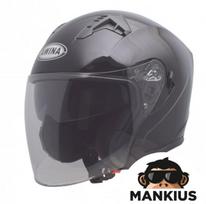 Motociklo šalmas OPEN FACE TYPE JK528 BLACK M ECE