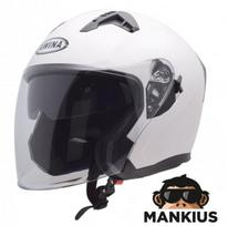 Motociklo šalmas OPEN FACE TYPE JK528 WHITE M ECE
