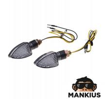 Universalūs posūkiai CLEAR LENS, LED, CARBON-LOOK, RH+LH CH-1020
