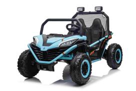 Vaikiškas elektromobilis Bagis FASTER 4x4 Mėlynas