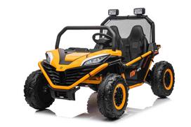 Vaikiškas elektromobilis Bagis FASTER 4x4 Geltonas
