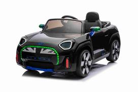 Vaikiškas elektromobilis Mini Concept Aceman Juodas