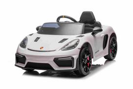 Vaikiškas Elektromobilis Porsche 718 Baltas
