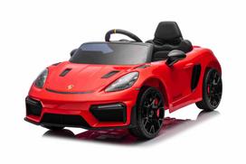 Vaikiškas Elektromobilis Porsche 718 Raudonas