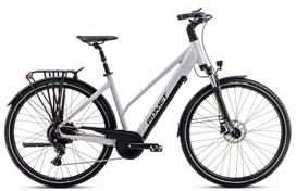 Elektrinis dviratis Romet e-Gazela 2.0 504WH 2024 silver-19" / L