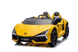 Vaikiškas elektromobilis Lamborghini Revuelto XL Geltonas