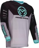 Marškinėliai QUALIFIER GRAY/TEAL LG