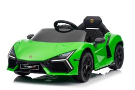 Vaikiškas elektromobilis Lamborghini Revuelto Žalias