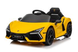 Vaikiškas elektromobilis Lamborghini Revuelto Geltonas