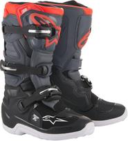Moto batai vaikams ir paaugliams TECH7S DGY/LGY FL/RD 4