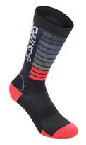 Moto Kojinės DROP 22 BLK/RD L
