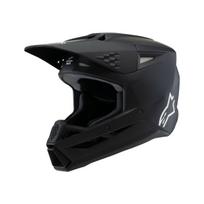 Krosinis Šalmas vaikams ir paaugliams SM3 SOLID BLACK YM