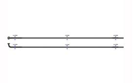 Stipinas Laser J-Bend 2-1.5-2 x 292 mm