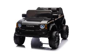 Vaikiškas elektromobilis Toyota PRADO Juodas