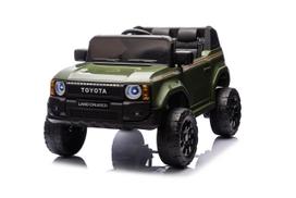 Vaikiškas elektromobilis Toyota PRADO Žalias
