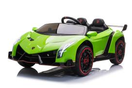 Vaikiškas elektromobilis Lamborghini Veneno Žalias