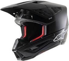 Šalmas SM5 SOLID BLACK S