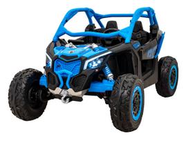 Vaikiškas elektromobilis Bagis Maverick Turbo RR STRONG Mėlynas