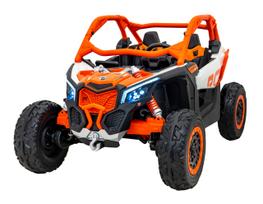 Vaikiškas elektromobilis Bagis  Maverick Turbo RR STRONG Oranžinis