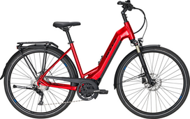 Dviratis 28" elektrinis Bulls Lacuba Evo 10 unisex wave raudonas - m